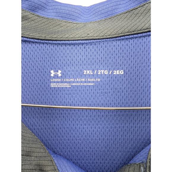 NWT Under Armour Men's UA Tech Polo in Starlight size 2XL - Picture 6 of 7